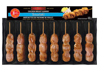 chicken souvlaki kabobs value pack packaging
