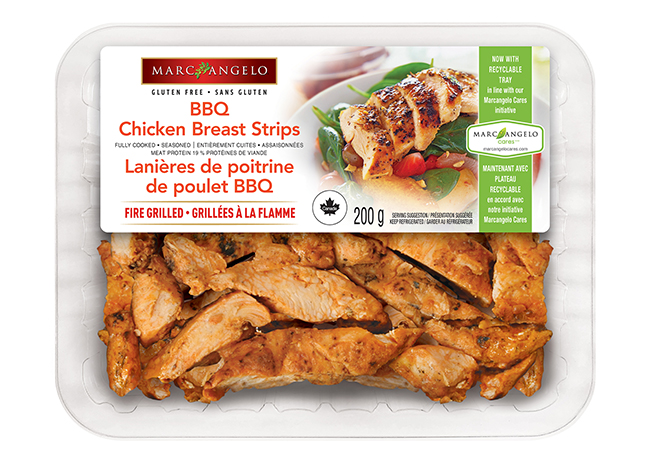 BBQ Chicken Strips Packaging