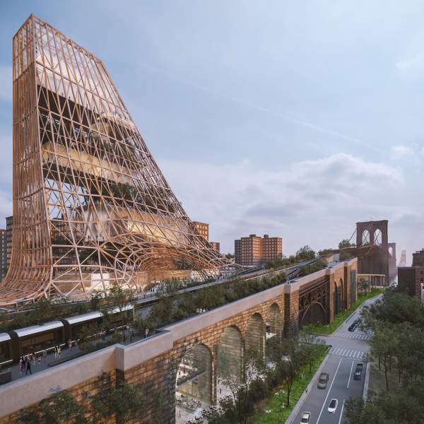 DXA Studio Wins Award for Reimagining the Brooklyn Bridge