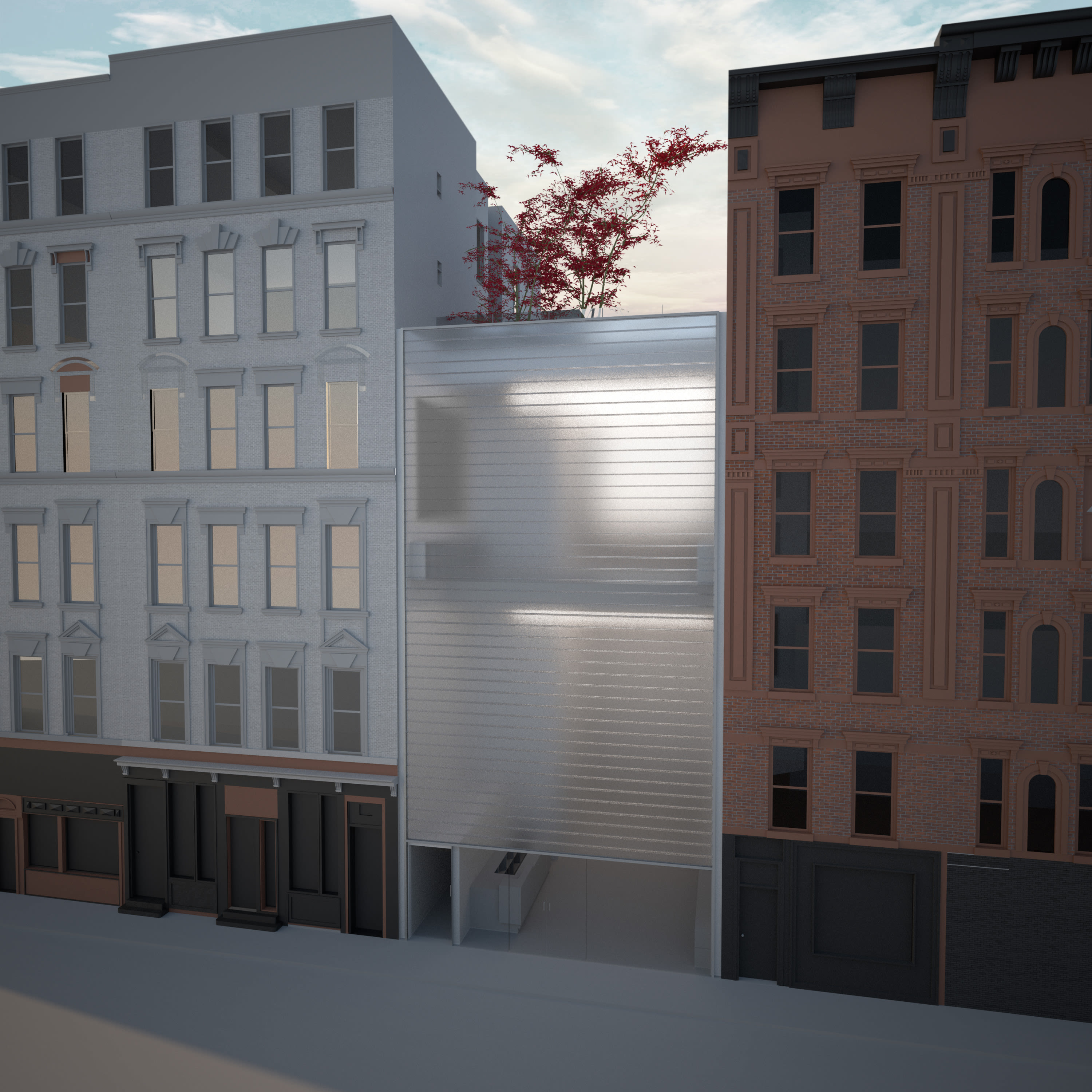 NYC building rendering for Ludlow Street 