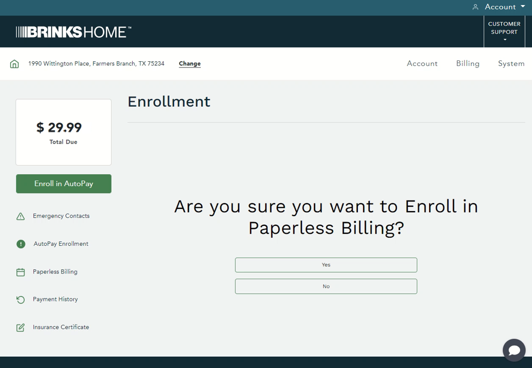 BHCP Paperless-Sure you want to Enroll