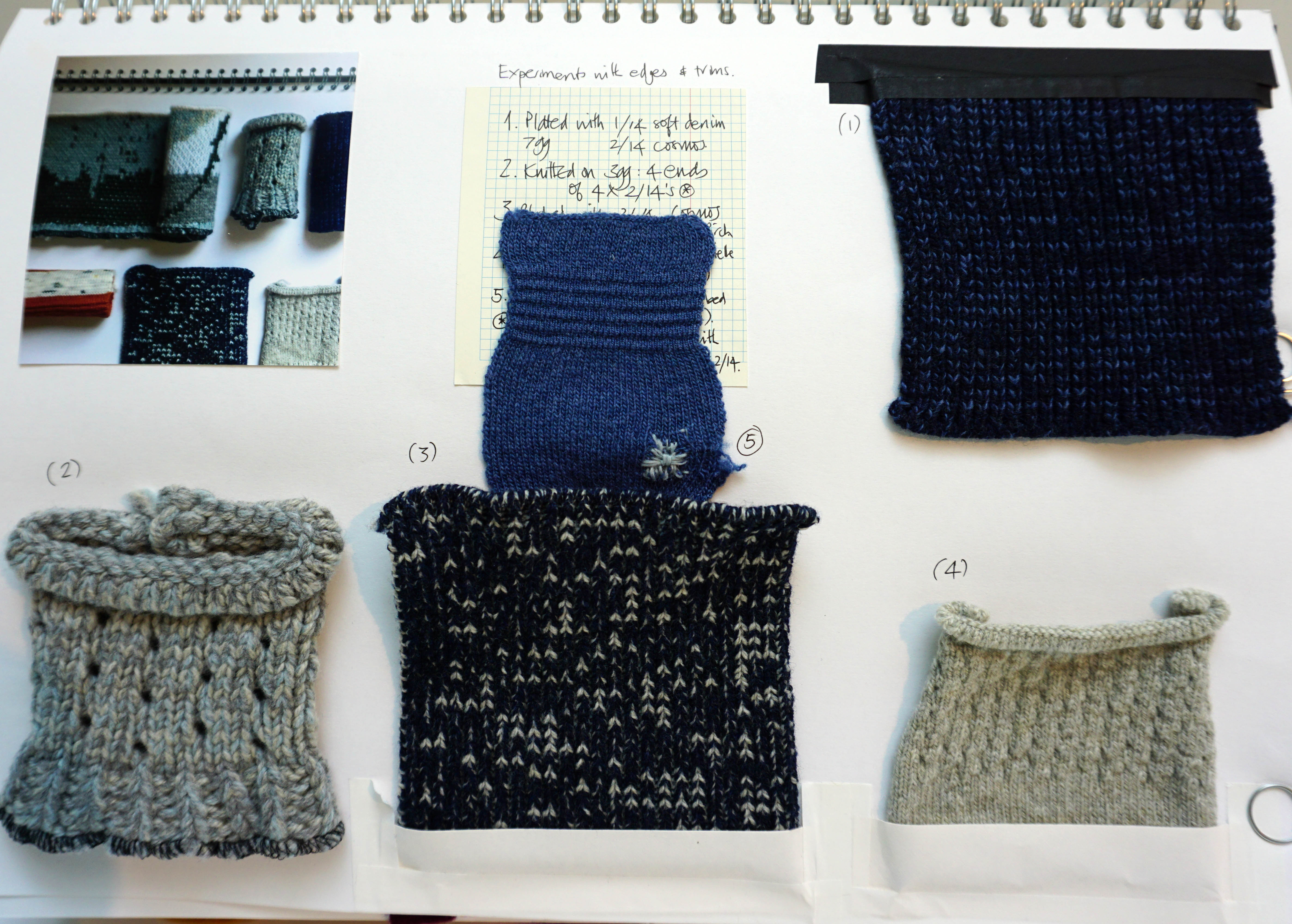 sketchbook 2 sampling knit