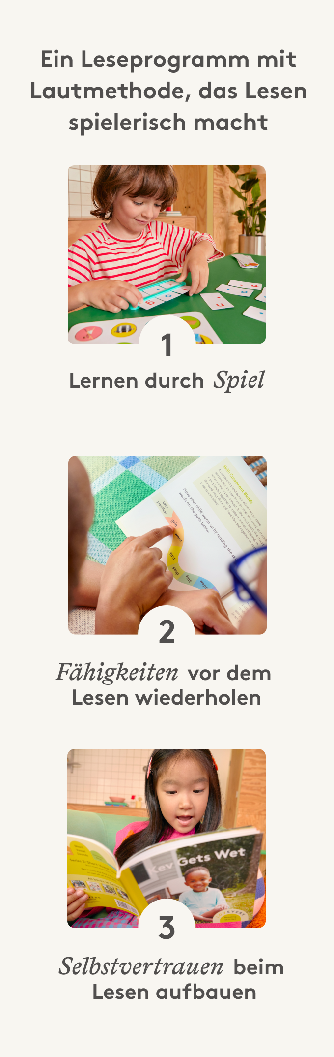Lovevery Reading Skill Set learning program game