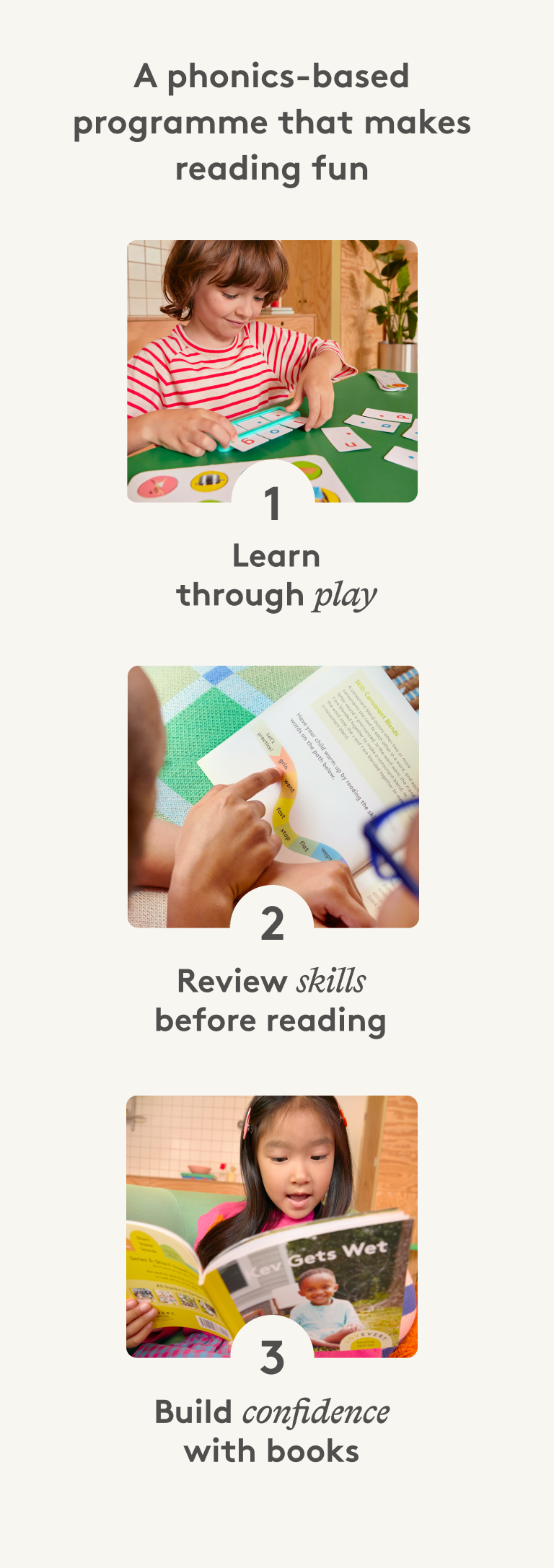 Lovevery Reading Skill Set learning program game
