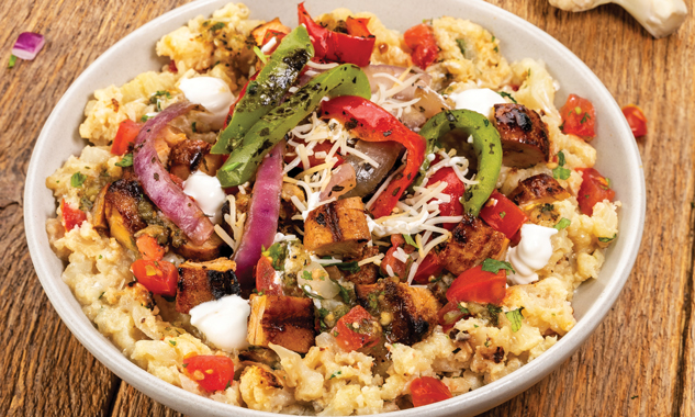QDOBA Mexican Eats Tests Mexican Cauliflower Mash, a flavorful low-carb alternative to rice