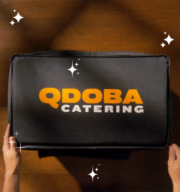 The best part of the holidays is family and friends — not doing the dishes. So let QDOBA Catering handle everything from delivery to set up. It’s your holiday too, enjoy it.