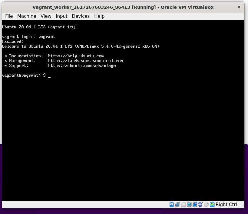 Packer Ubuntu Image Result Screenshot