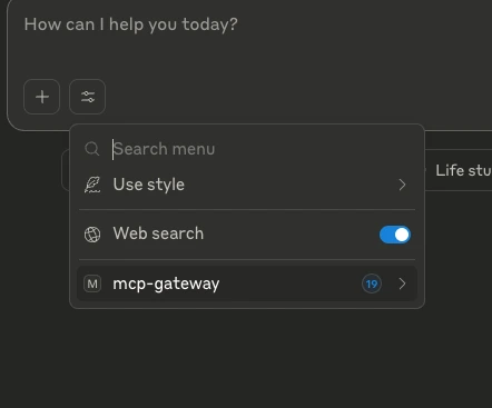 MCP Gateway - Search MCP Gateway