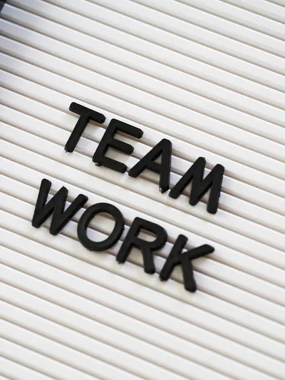 Teamwork Sign