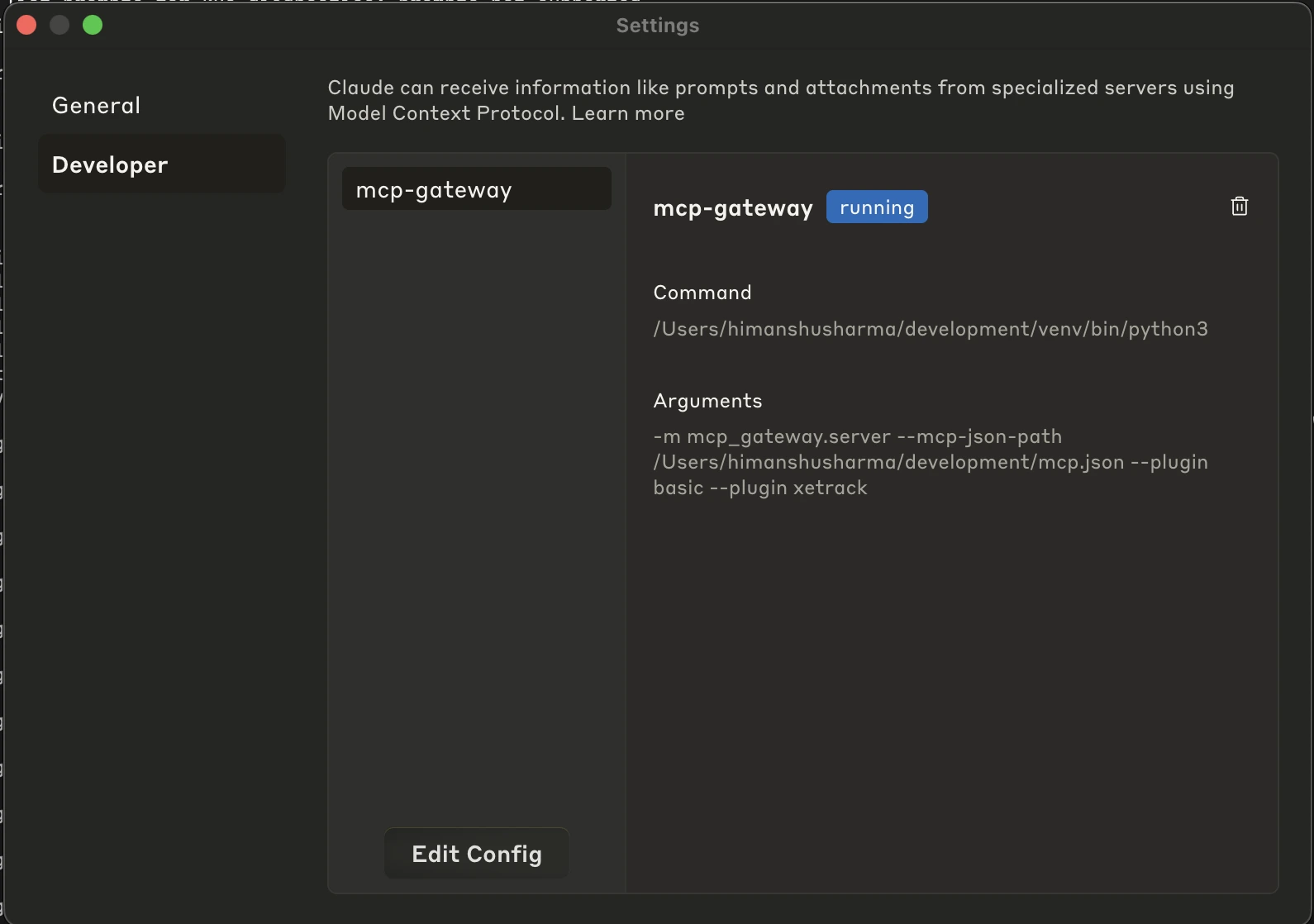 MCP Gateway - Restart Claude Desktop