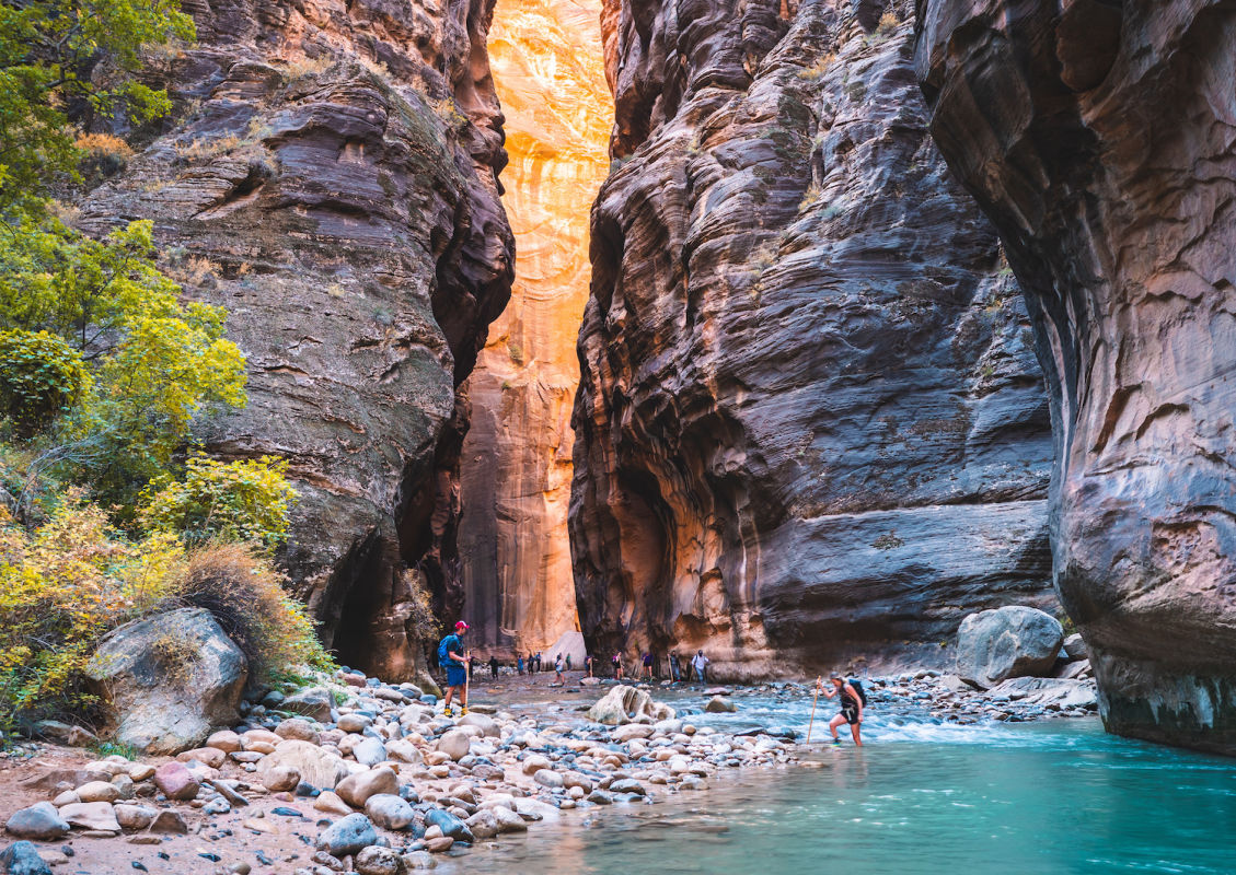 Zion | Photo Gallery | 2 - Zion National Park narrows 