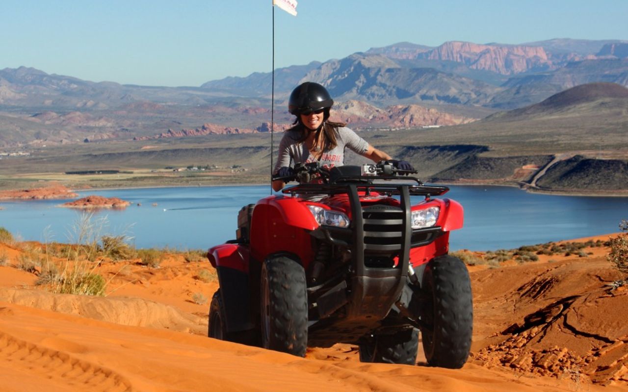 ATV & Jeep Adventure Tours | Photo Gallery | 1 - Ride Southern Utah Sand Dunes Nobody knows the Red Rock Landscape like we do. Our experienced tour guides show the most breathtaking sites along the best paths.