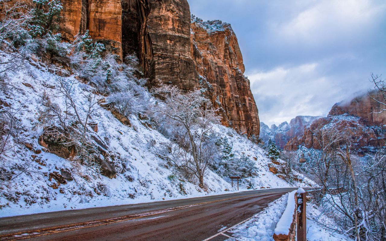 Winter in Zion National Park | Photo Gallery | 0 - Zion Seasons & Weather