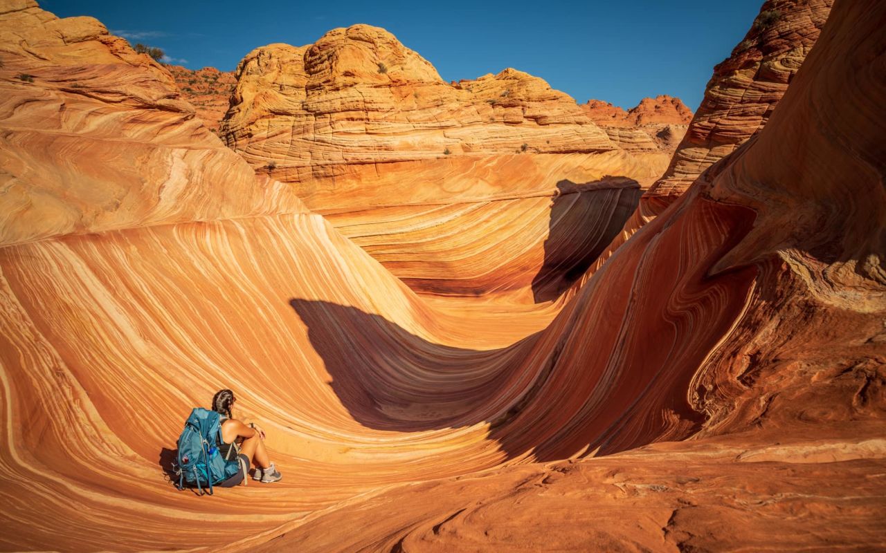 The Wave Tour Experience this once in a lifetime hike to its fullest extent! Have a local guide to keep you safe and share insider knowledge as you explore The Wave and the beautiful surrounding area of North Coyote Buttes.