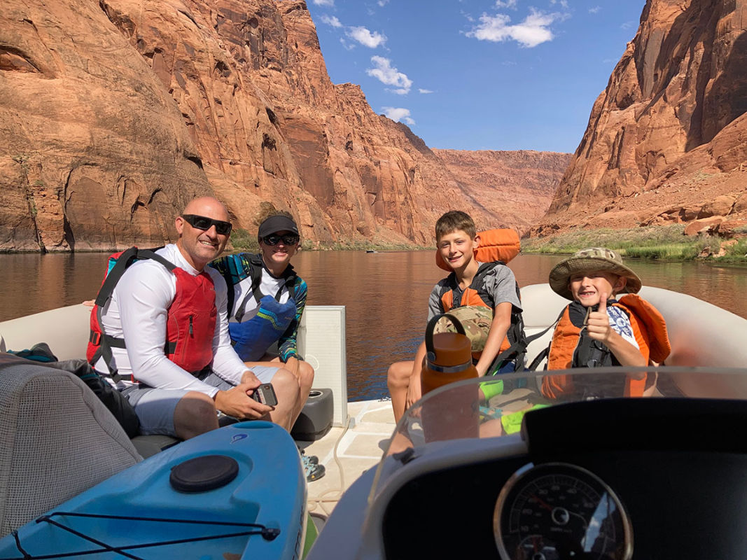 Kayak the Colorado | Photo Gallery | 1 - Bring the family along for some fun on the Colorado River!