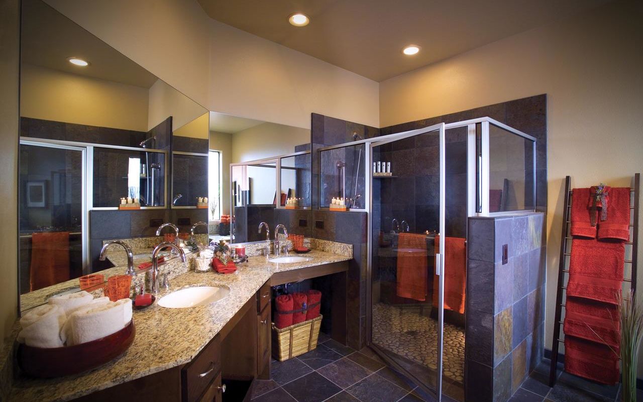 A Couples Retreat on the Rocks | Photo Gallery | 1 - Luxury Bathroom and Shower in a Hotel Resort Spa