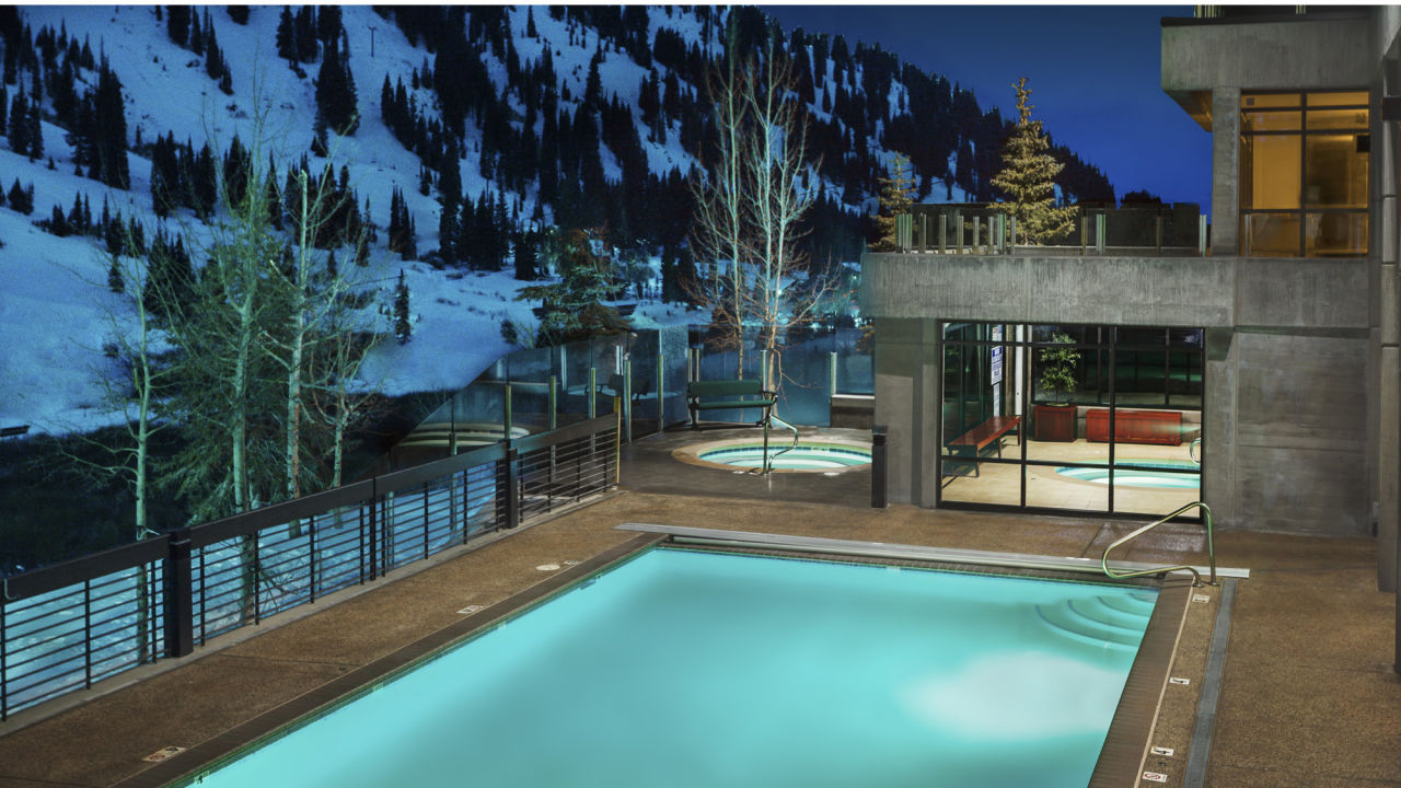 Alta's Rustler Lodge | Photo Gallery | 0 - Enjoy a swim in the outdoor heated pool. 