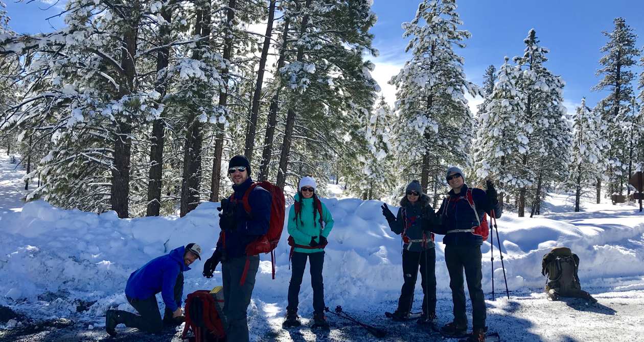 The Wildland Trekking Company | Photo Gallery | 3 - Hiking in Snow