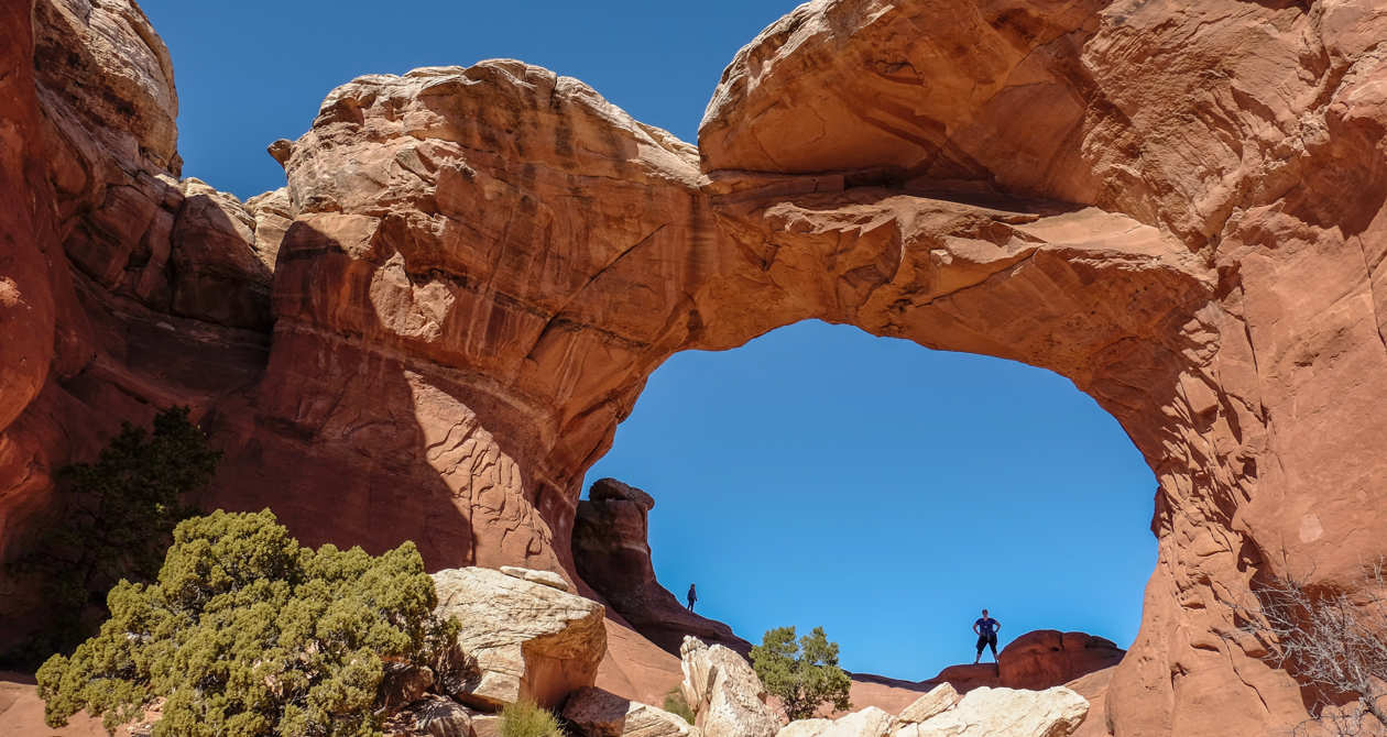 Sand Dune Arch and Broken Arch | Photo Gallery | 0 - Sand Dune Arch and Broken Arch