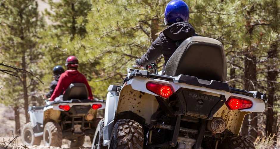 Ruby's Guided Tours | Photo Gallery | 3 - Guided ATV Tours A short, yet exciting experience, our one-hour ATV ride winds through ponderosa pine forests to the rim of Bryce Canyon National Park.