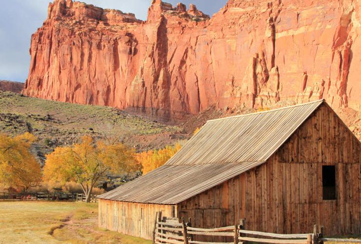 Capitol Reef Visitor Center | Photo Gallery | 1 - Gifford Homestead in Capitol Reef National Park