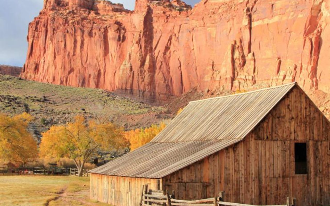 Capitol Reef Visitor Center | Photo Gallery | 1 - Gifford Homestead in Capitol Reef National Park