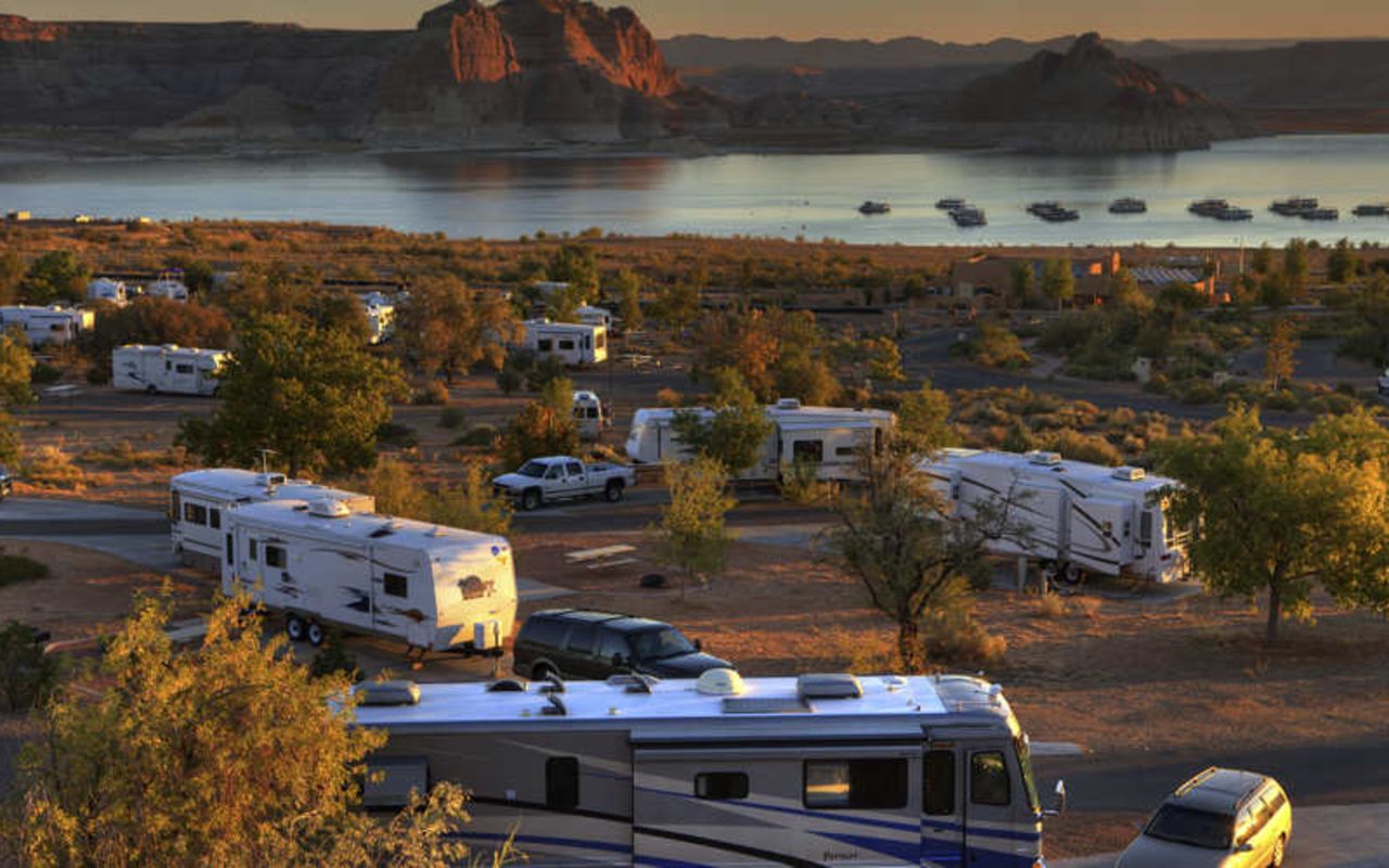 Wahweap RV Park & Campground | Photo Gallery | 1 - Wahweap RV Park & Campground Pet-friendly, Full-Hookups and Tent sites, coin laundry, picnic tables and fire rings/grills on each site.
