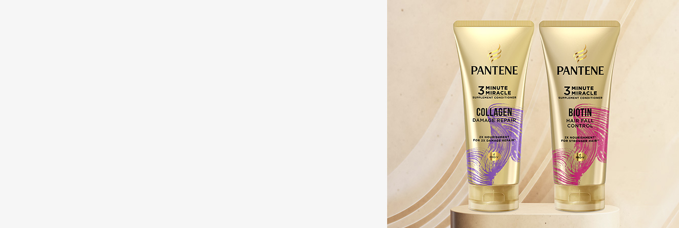 3 Minute Miracle Series Banner | Pantene