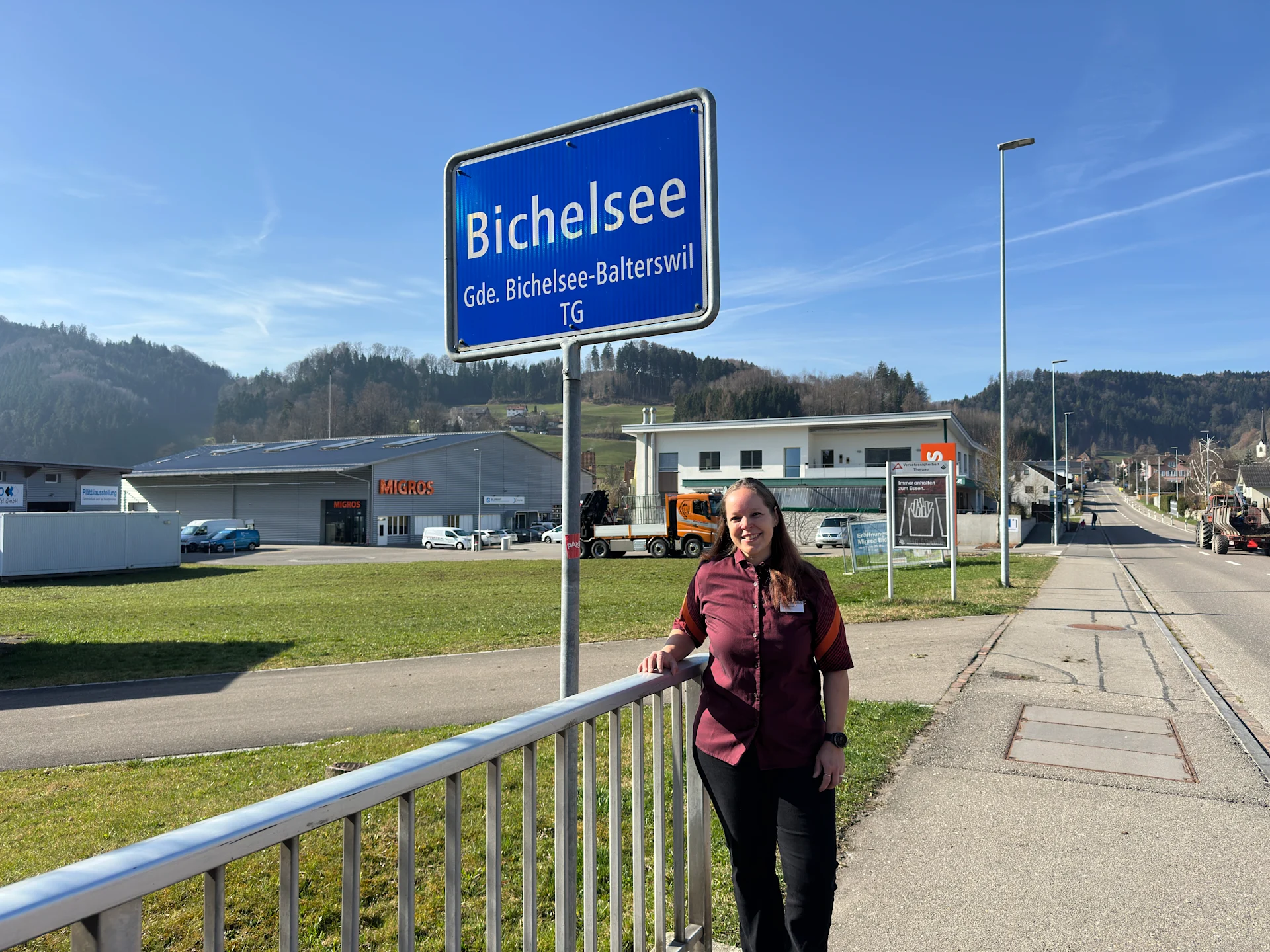 Sabrina Weber, Filialleiterin Migros Bichelsee