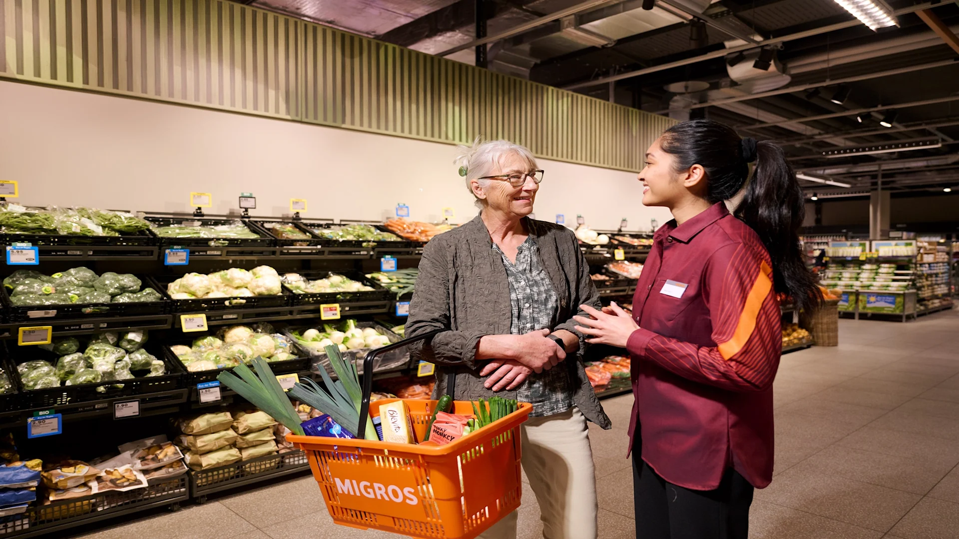 Bei der Migros übernehmen die Lernenden das Ruder MM-Lehre