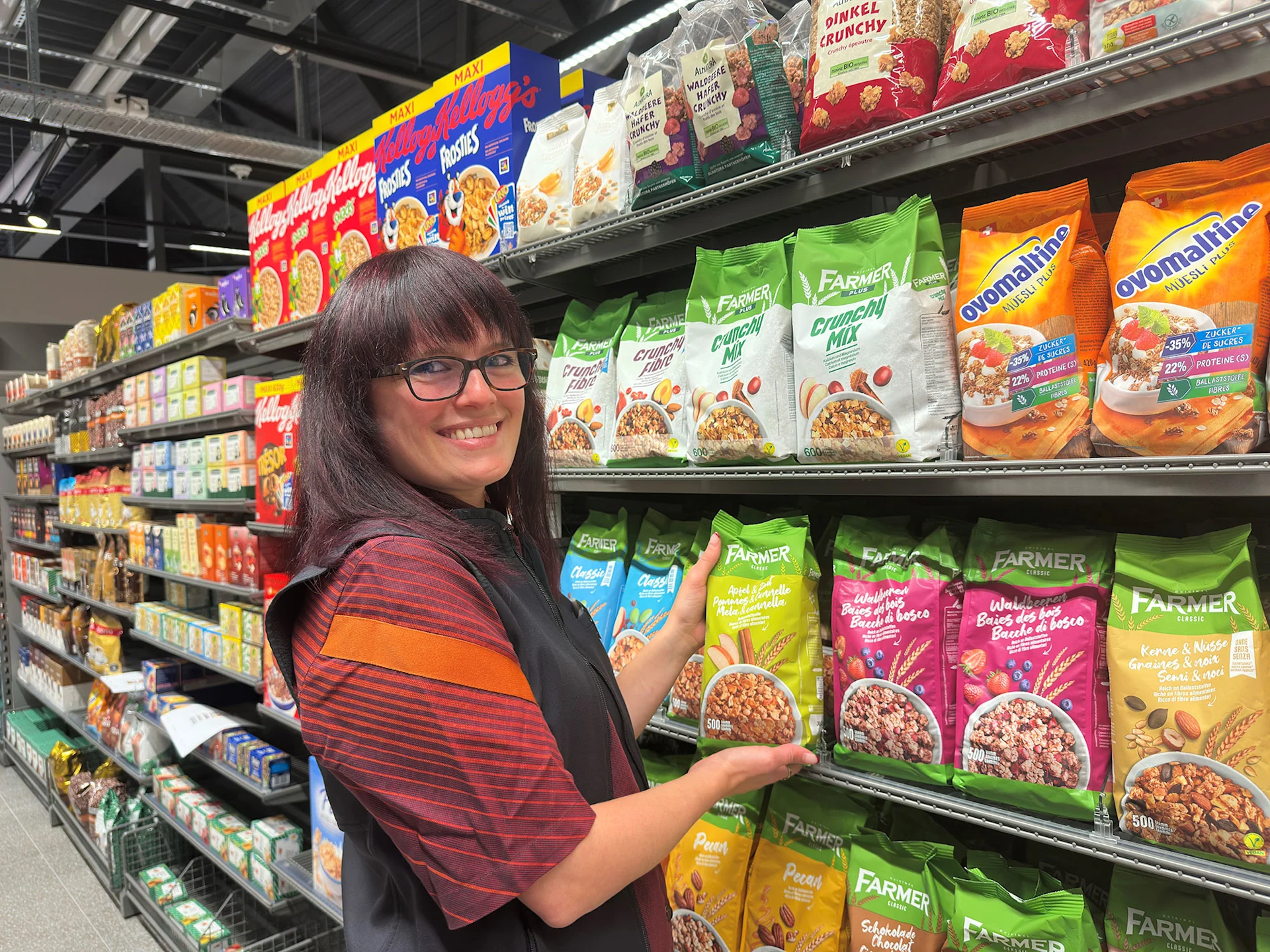 Freut sich darauf, die Kundinnen und Kunden in der Migros Neu St. Johann zu begrüssen: Filialleiterin Melanie Meli.