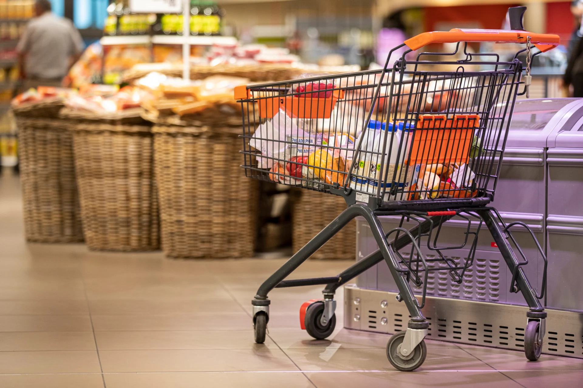 Supermarkt_Einkaufswagen