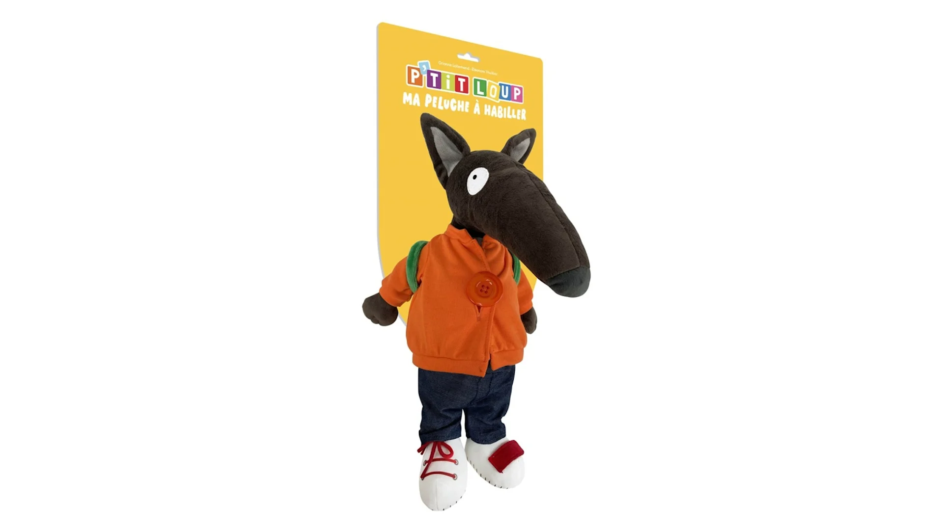 La marque française Auzou procède au rappel du produit « P’tit Loup: ma peluche à habiller »
