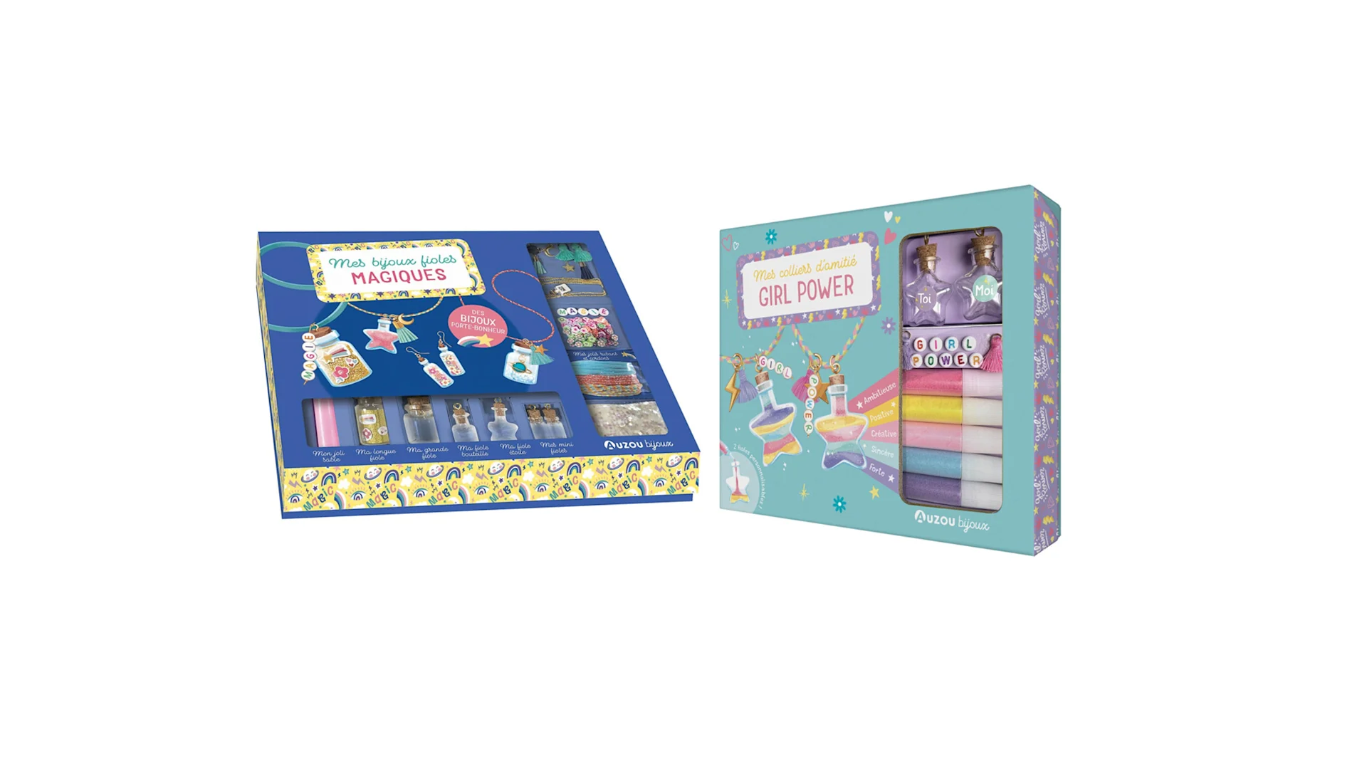 La marque française Auzou procède au rappel de deux kits de création de bijoux pour enfants
