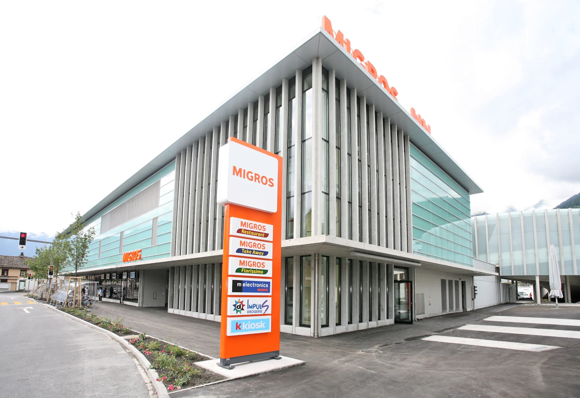 Aussenaufnahme1 Migros-Markt Buchs