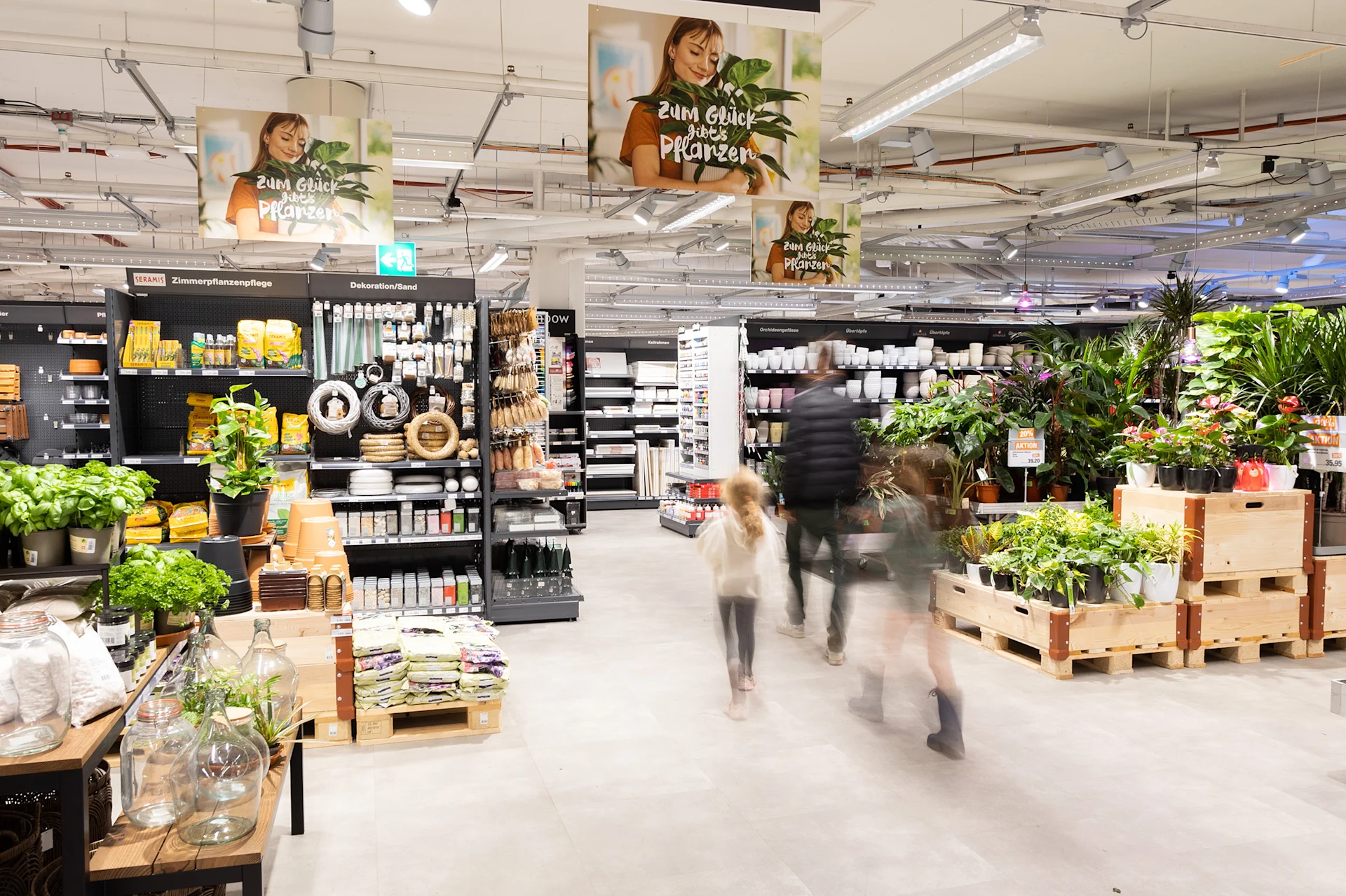 Der Do it + Garden im Brunaupark in Zürich