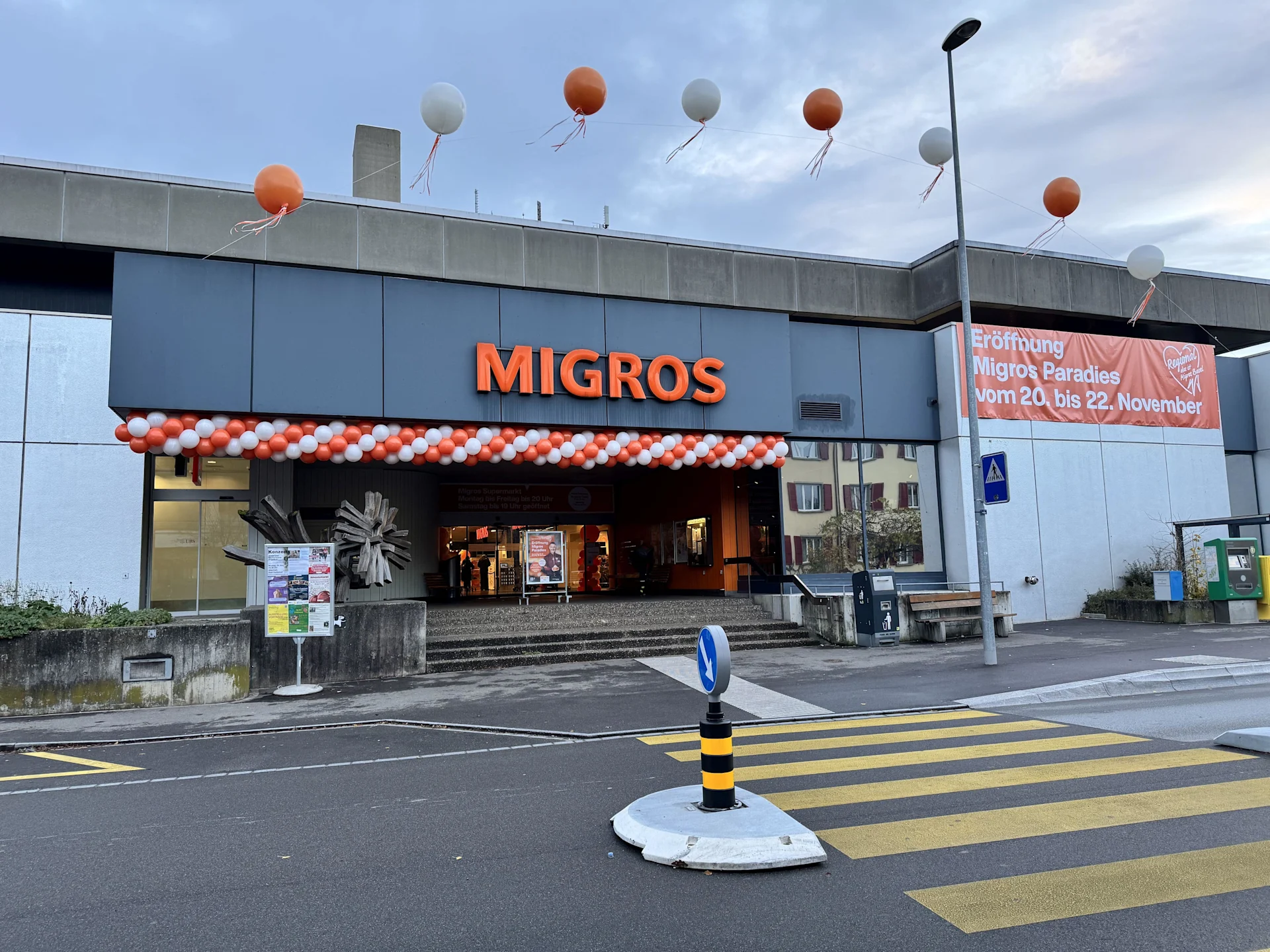 Migros Basel investiert über 10 Millionen Franken in die Filiale Paradies in Allschwil Paradies_Aussenansicht