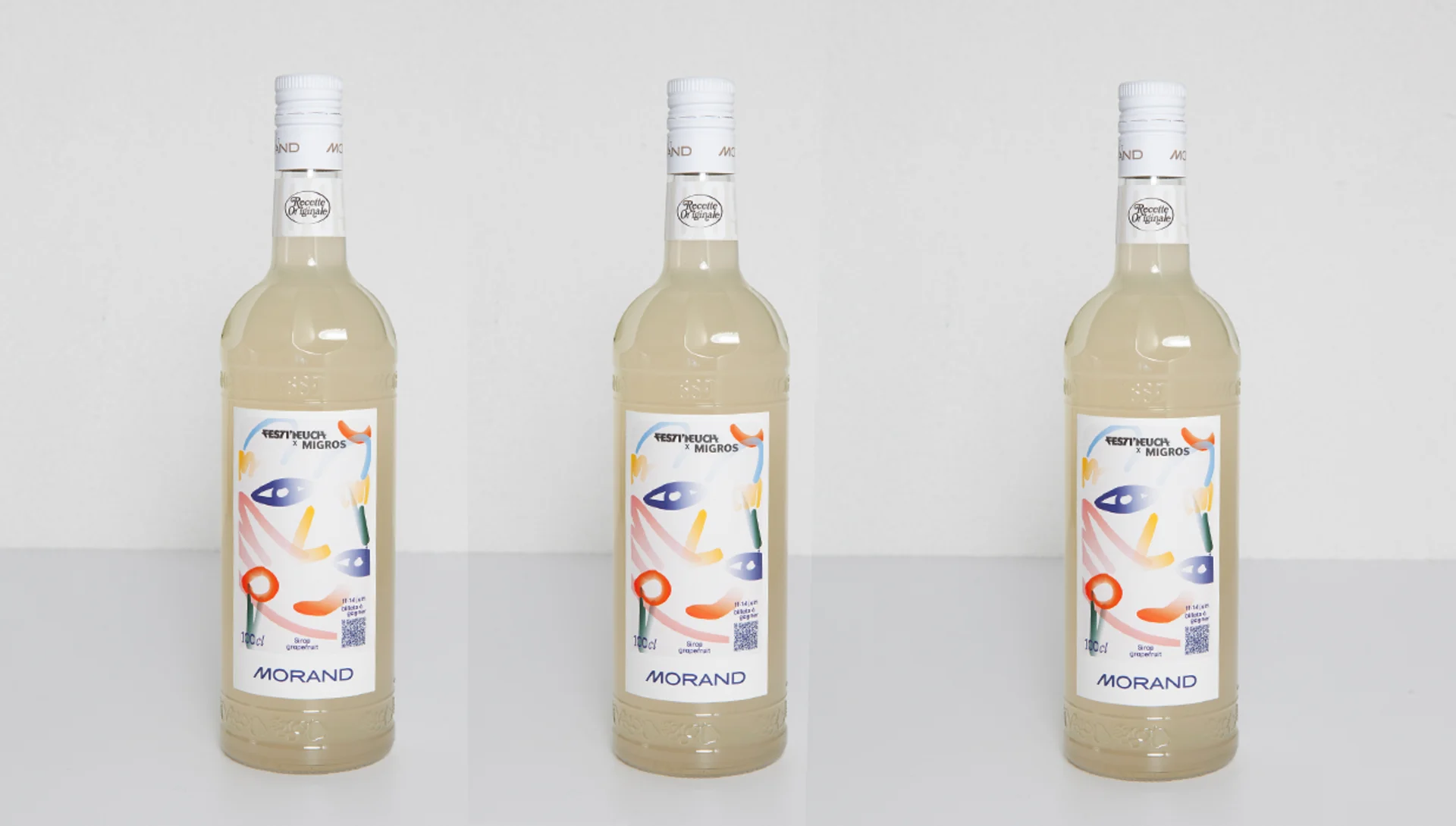 Bouteille de Sirop Morand spéciale Festi'neuch