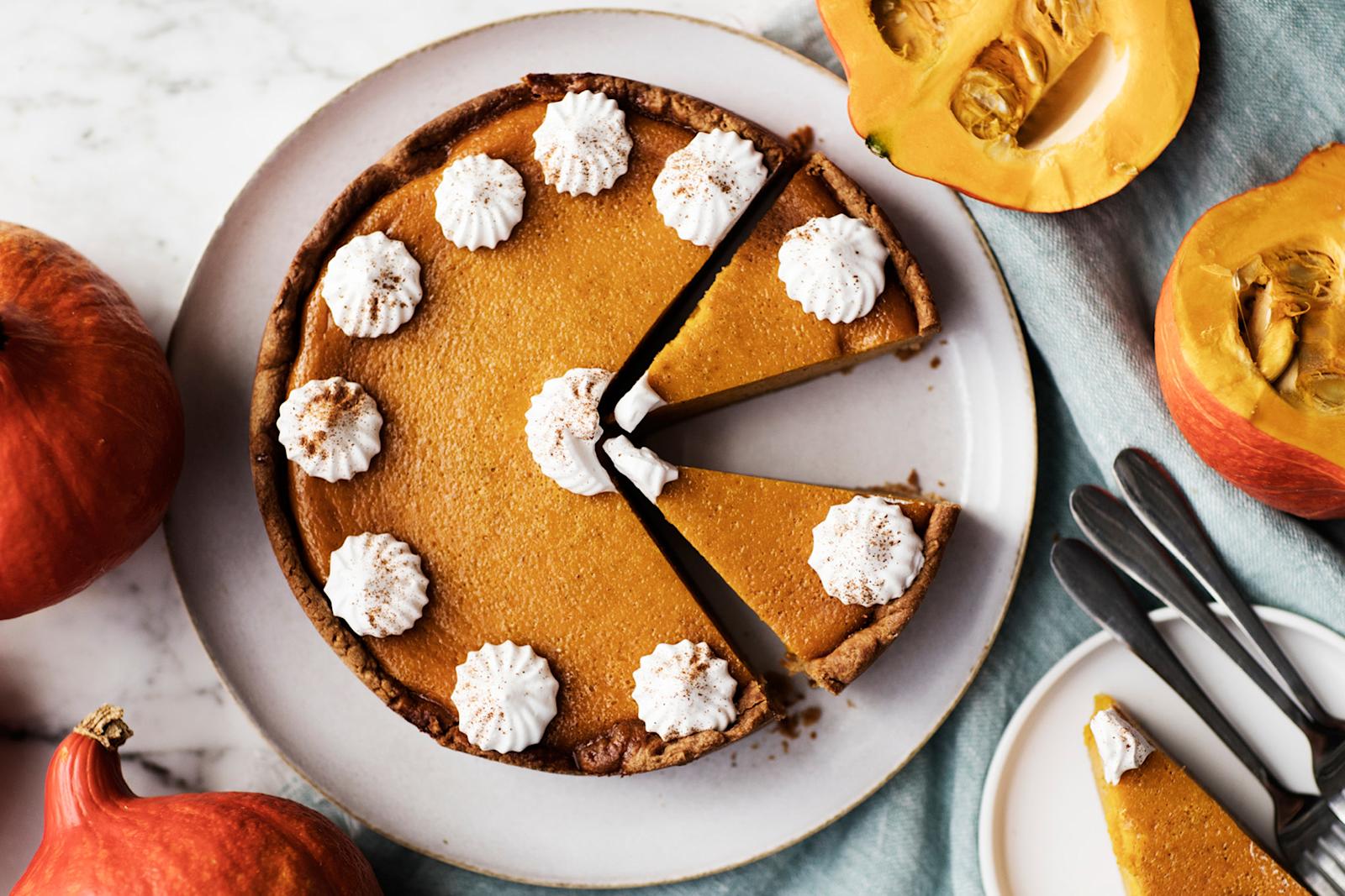 Makea amerikkalainen kurpitsapiirakka