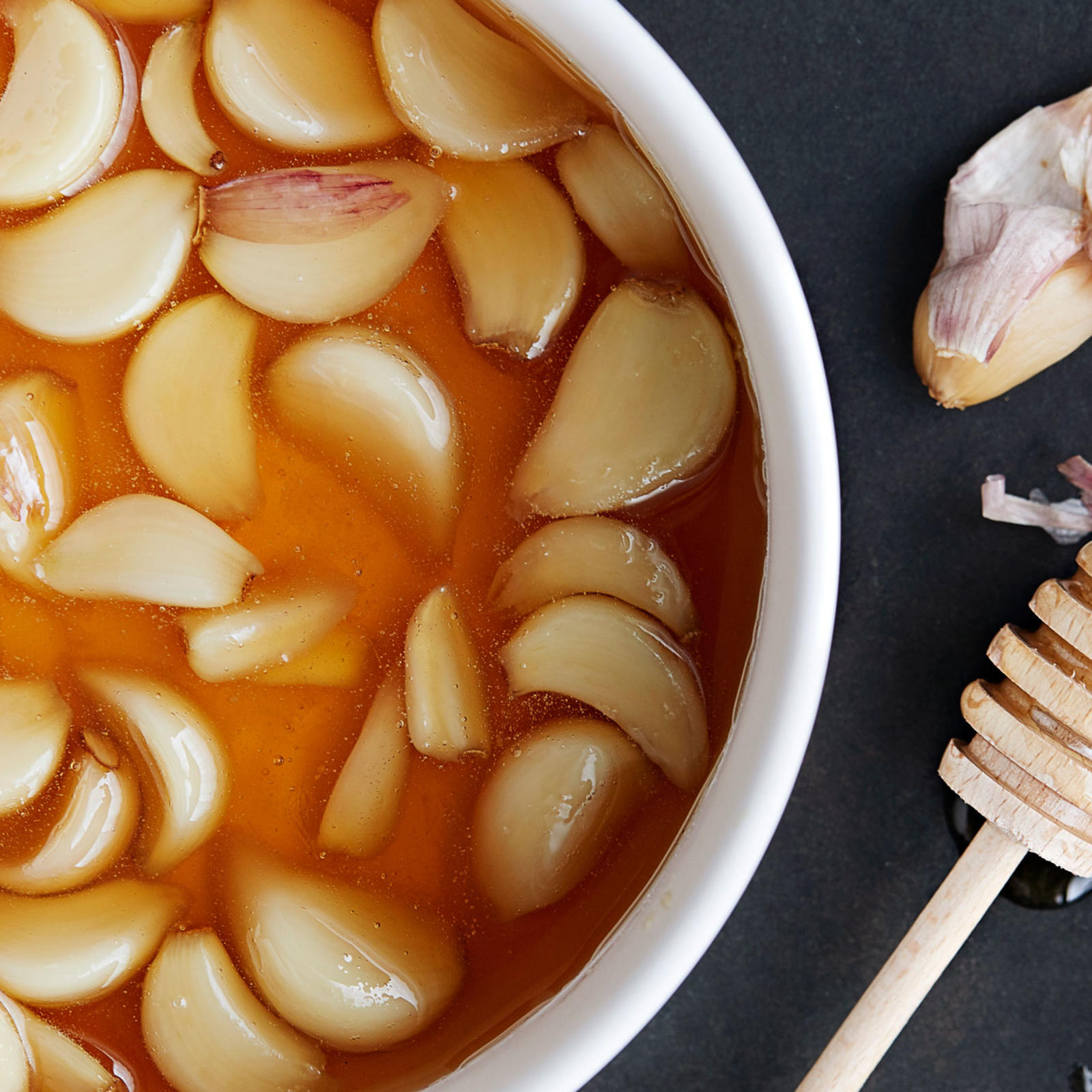 Hunajaiset valkosipulit