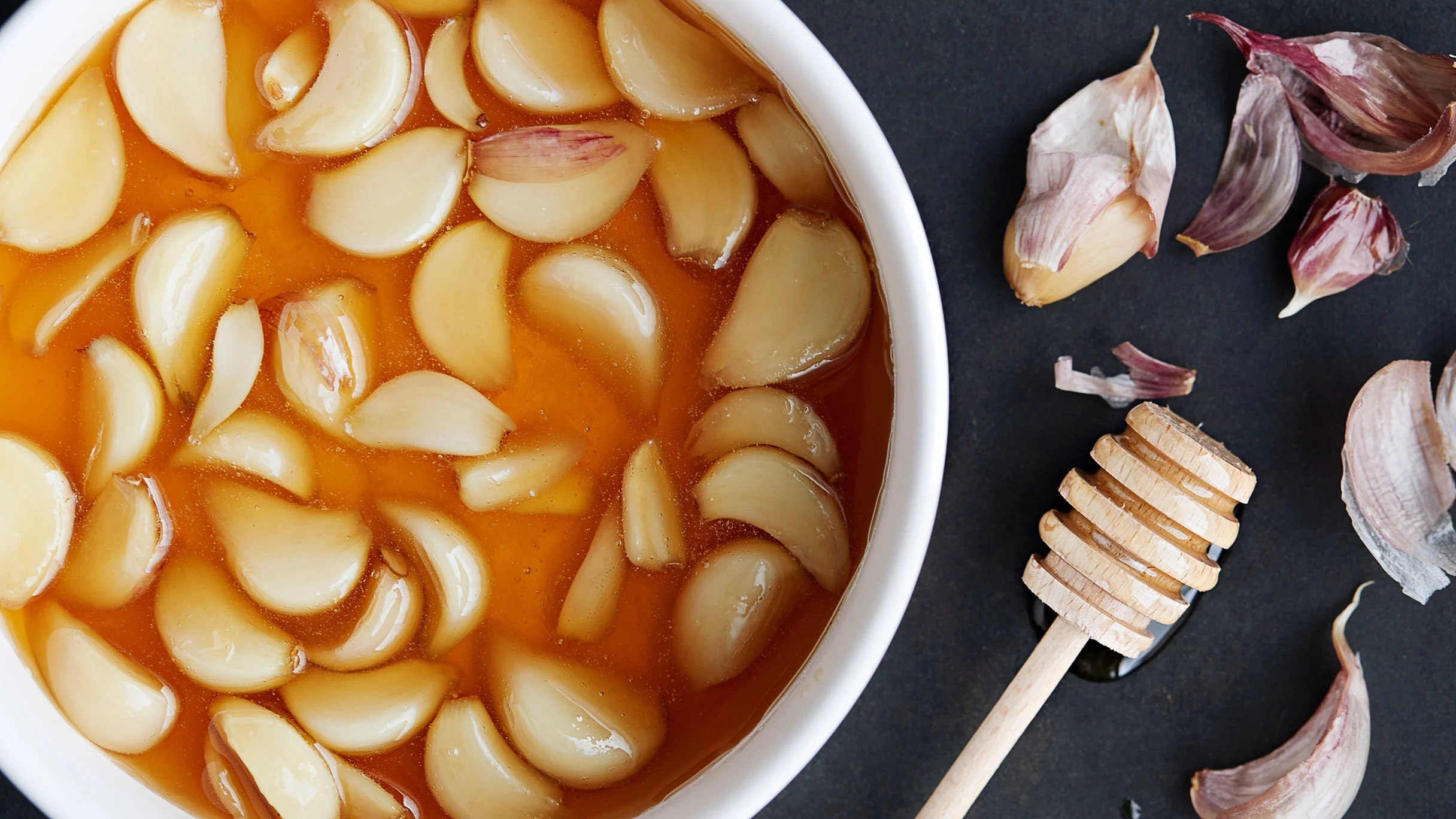 Hunajaiset valkosipulit