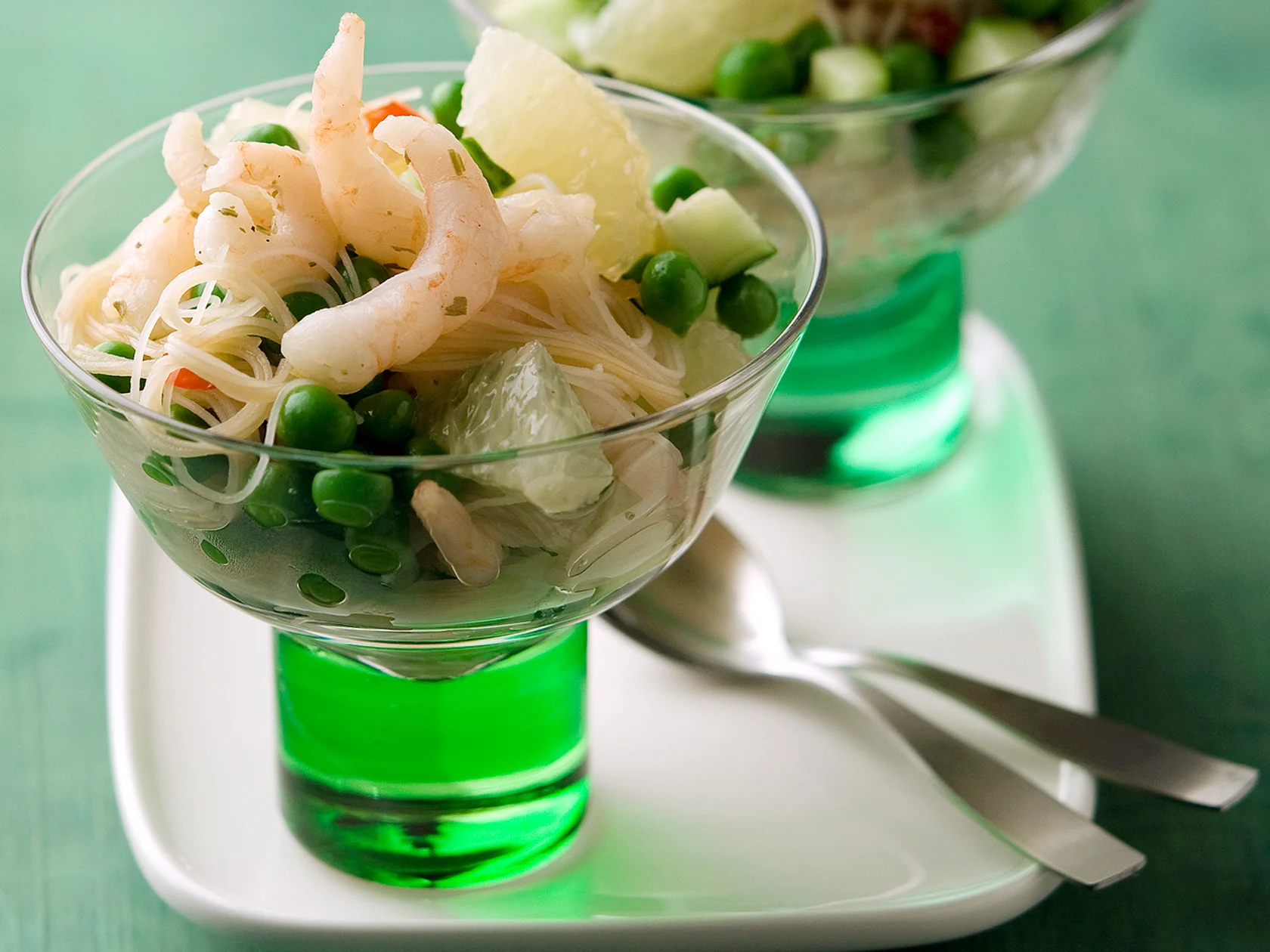 Greippi-katkarapusalaatti