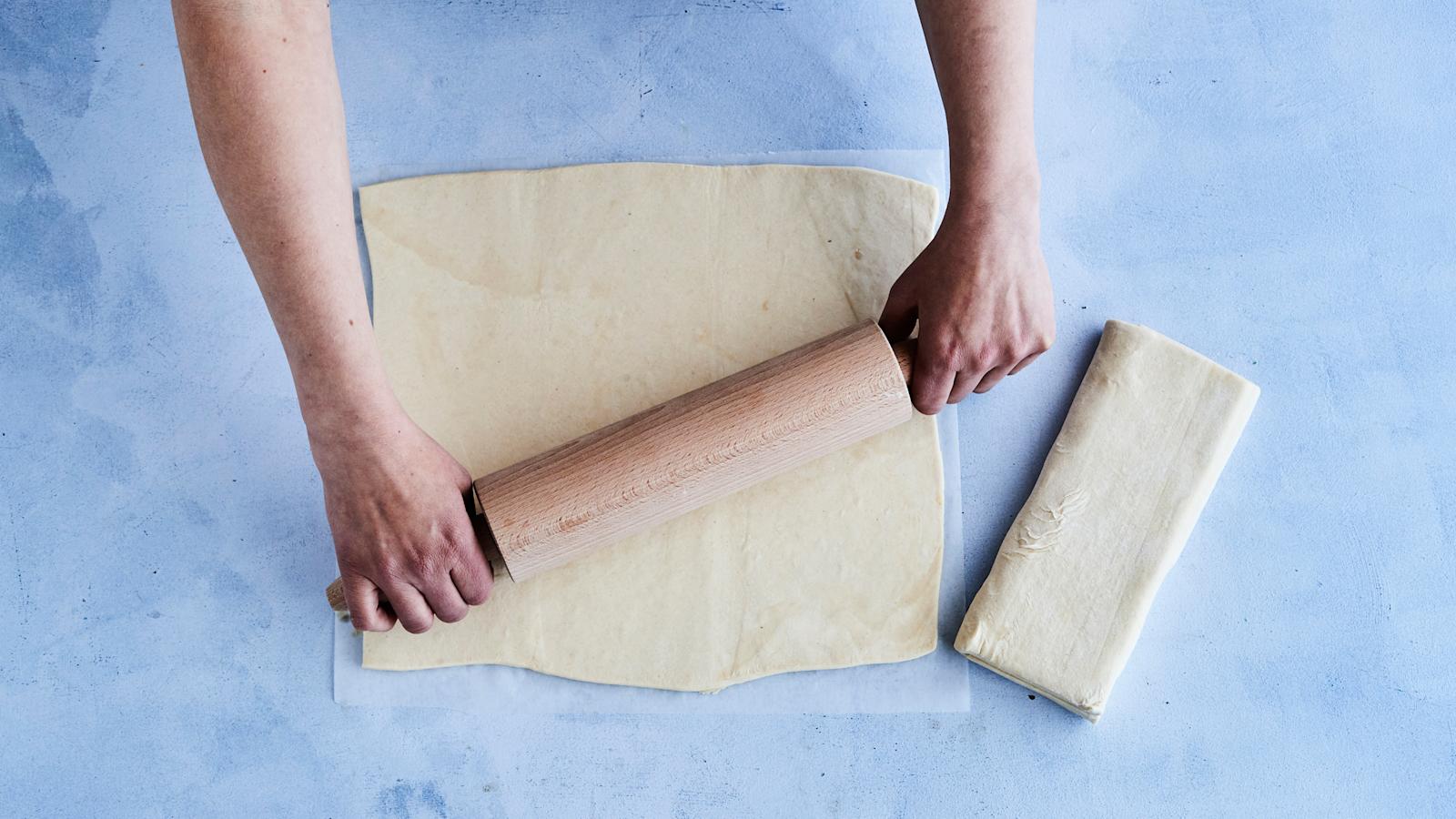 Kaali-fetapiirakka vaihe 2