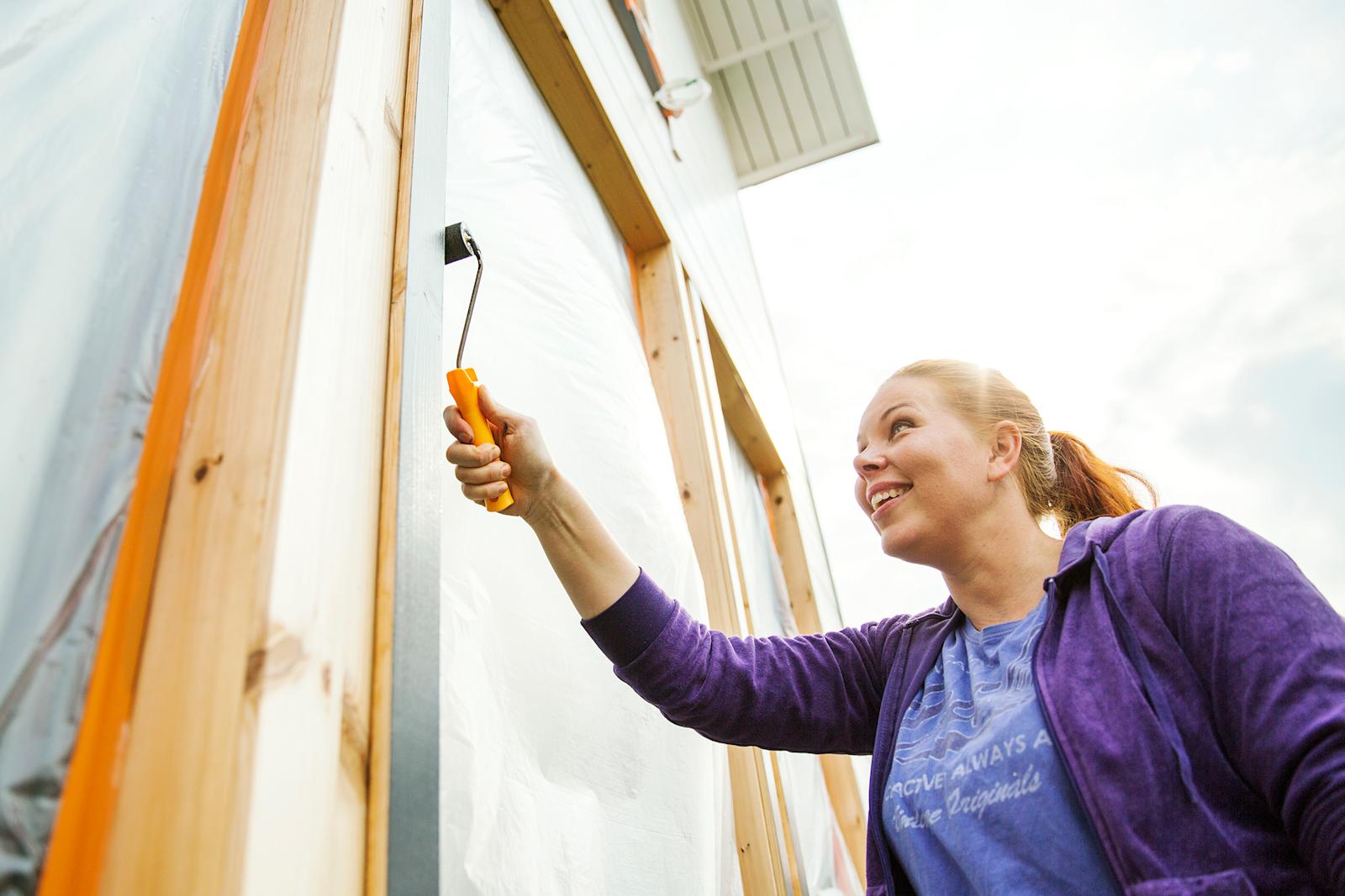 Ulkopintojen maalaus