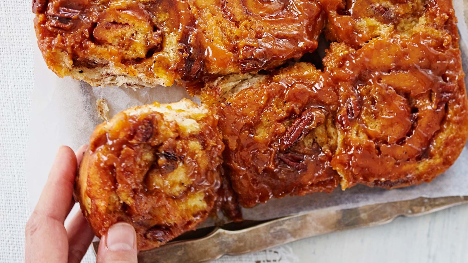 Toffee-pekaanipähkinäpullat