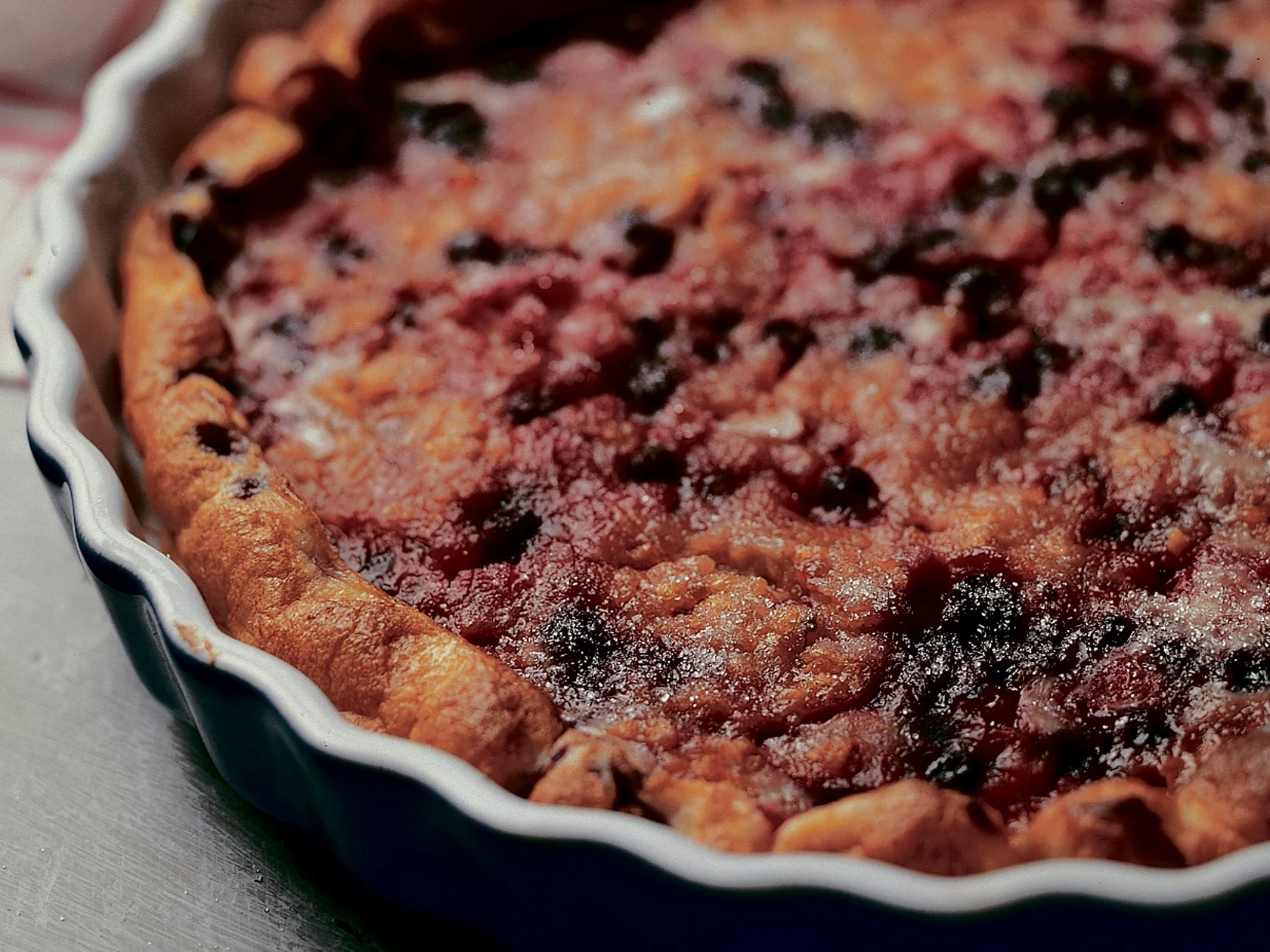 Marjainen pannukakkutorttu