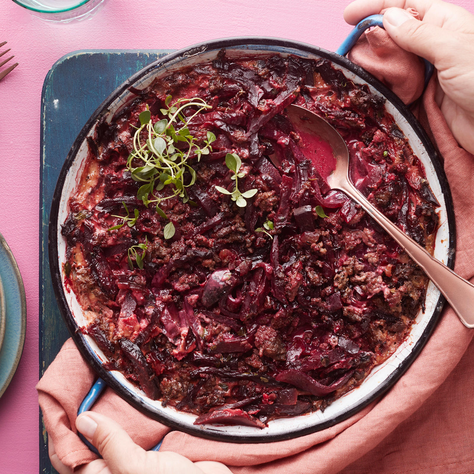 punajuuri-lihalaatikko, punajuurilaatikko