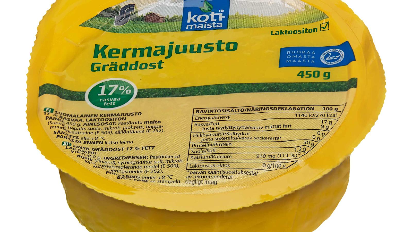 Kotimaista kermajuusto