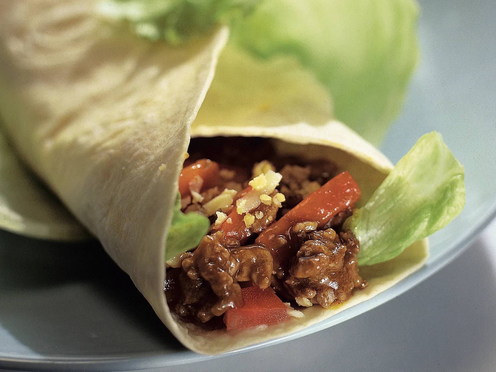 Kevyemmän päivän lihaburrito