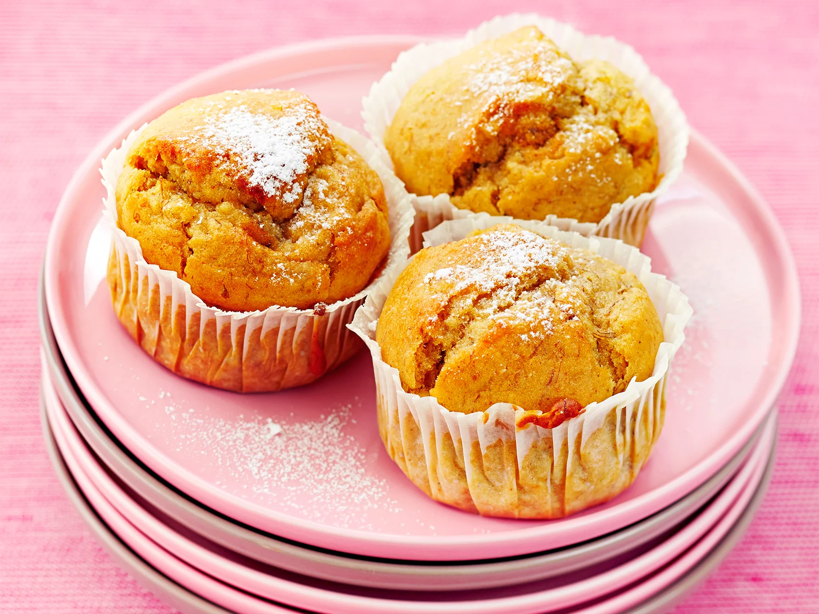 Banaani-maapähkinämuffinit